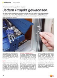 Heimwerker Praxis: Jedem Projekt gewachsen (Ausgabe: 4)