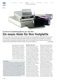 MAC LIFE: Ein neues Heim für Ihre Festplatte (Ausgabe: 7)