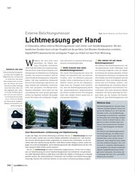 DigitalPHOTO: Lichtmessung per Hand (Ausgabe: 8)