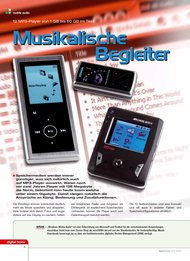 MP3 Spezial: Musikalische Begleiter (Ausgabe: 2)