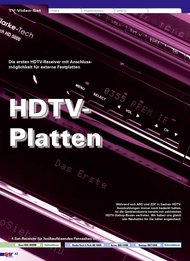 Sat Empfang: HDTV-Platten (Ausgabe: 3)