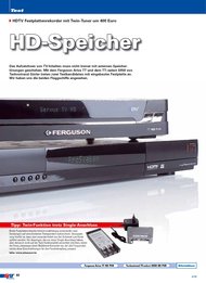 Sat Empfang: HD-Speicher (Ausgabe: 3)