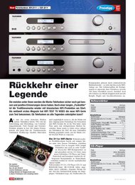 HiFi Test: Rückkehr einer Legende (Ausgabe: 5)