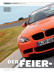 Auto Bild sportscars: Der Feier-Bayer (Ausgabe: 9)