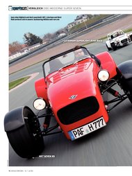 Auto Bild sportscars: Windstärke sieben (Ausgabe: 7)