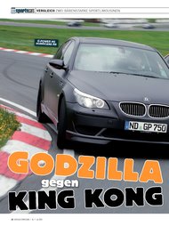 Auto Bild sportscars: GODZILLA gegen KING KONG (Ausgabe: 7)