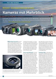 videofilmen: Kameras mit Mehrblick (Ausgabe: 6)