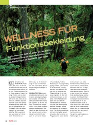 ALPIN: WELLNESS FÜR Funktionsbekleidung (Ausgabe: 10)