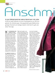 ALPIN: Anschmiegsam (Ausgabe: 10)