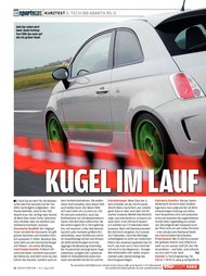 Auto Bild sportscars: Kugel im Lauf (Ausgabe: 8)