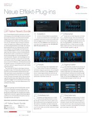 Beat: Neue Effekt-Plug-ins (Ausgabe: 11)