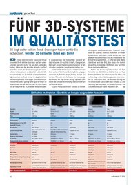 audiovision: Fünf 3D-Systeme im Qualitätstest (Ausgabe: 11)