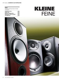 AUDIO/stereoplay: Kleine Feine (Ausgabe: 11)