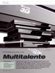 Heimkino: Multitalente (Ausgabe: 12/2010-1/2011)