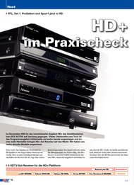 Sat Empfang: HD+ im Praxischeck (Ausgabe: 1)