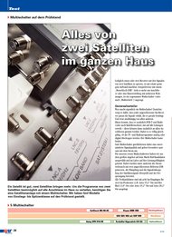 Sat Empfang: Alles von zwei Satelliten im ganzen Haus (Ausgabe: 1)