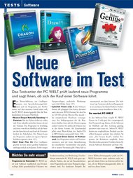 PC-WELT: Neue Software im Test (Ausgabe: 12)