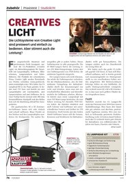 FOTOTEST: Creatives Licht (Ausgabe: 1)