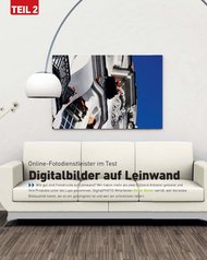 DigitalPHOTO: „Digitalbilder auf Leinwand“ - Teil 2 (Ausgabe: 1)