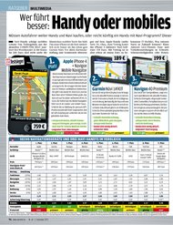 Auto Bild: Wer führt besser: Handy oder mobiles Navi? (Ausgabe: 48)