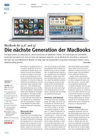 MAC easy: Die nächste Generation der MacBooks (Ausgabe: 1)