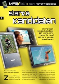 MP3 flash: Starke Kandidaten (Ausgabe: 4)