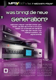 MP3 flash: Was bringt die neue Generation? (Ausgabe: 1)