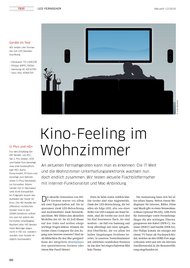 Macwelt: Kino-Feeling im Wohnzimmer (Ausgabe: 12)
