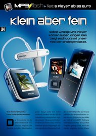 MP3 flash: Klein aber fein (Ausgabe: 3)