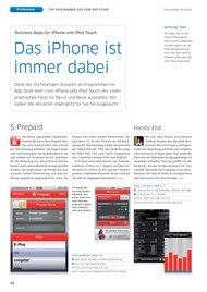 iPhoneWelt: Das iPhone ist immer dabei (Ausgabe: 6)