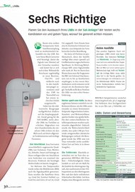 SAT+KABEL: Sechs Richtige (Ausgabe: 1-2/2011)