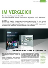 camgaroo Videofachmagazin: Im Vergleich (Ausgabe: 2)