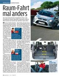 Auto Bild: Raum-Fahrt mal anders (Ausgabe: 6)