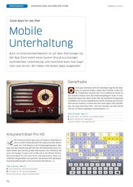 iPadWelt: Mobile Unterhaltung (Ausgabe: 1)