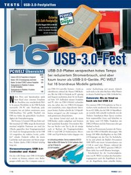 PC-WELT: 16 USB-3.0-Festplatten im Vergleich (Ausgabe: 1)