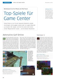 iPhoneWelt: Top-Spiele für Game Center (Ausgabe: 1)