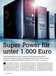 PCgo: Super-Power für unter 1.000 Euro (Ausgabe: 4)