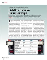 DigitalPHOTO: Lichtkraftwerke für unterwegs (Ausgabe: 4)