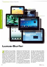 Tablet und Smartphone: Luxus-Surfer (Ausgabe: 1)