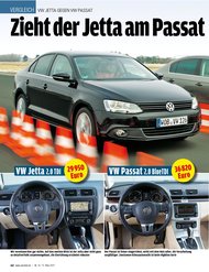 Auto Bild: Zieht der Jetta am Passat vorbei? (Ausgabe: 10)