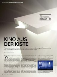 AUDIO/stereoplay: Kino aus der Kiste (Ausgabe: 3)