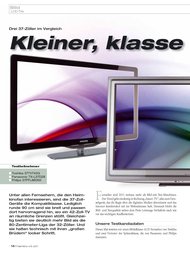 Heimkino: Kleiner, klasse und clever (Ausgabe: 4-5/2011)