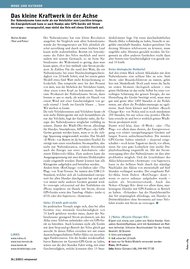 velojournal: Das kleine Kraftwerk in der Achse (Ausgabe: 2)