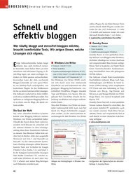 Internet Magazin: Schnell und effektiv bloggen (Ausgabe: 9)