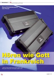 CAR & HIFI: Hören wie Gott in Frankreich (Ausgabe: 3)