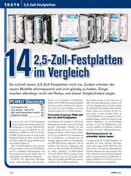 PC-WELT: 14 2,5-Zoll-Festplatten im Vergleich (Ausgabe: 5)