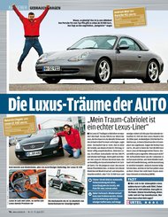 Auto Bild: Die Luxus-Träume der AUTO BILD-Redakteure (Ausgabe: 15)