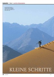 FOTOTEST: Kleine Schritte - Große Kulisse (Ausgabe: 3)