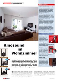 HiFi Test: Kinosound im Wohnzimmer (Ausgabe: 3)