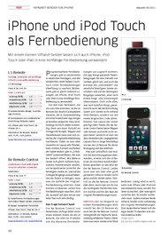 Macwelt: iPhone und iPod Touch als Fernbedienung (Ausgabe: 5)